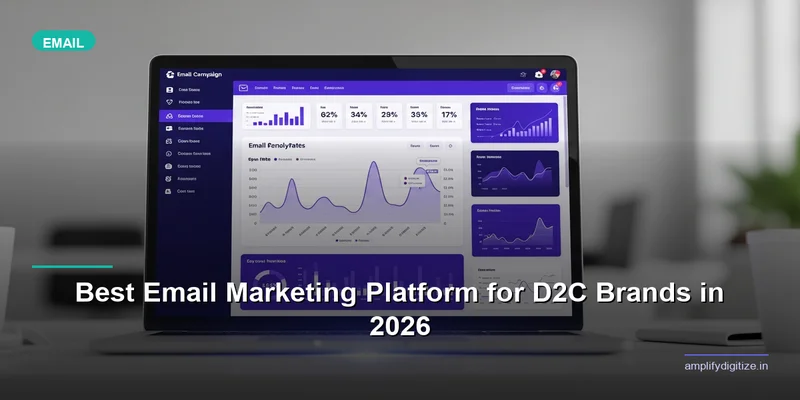 Best email marketing platform comparison for D2C ecommerce brands in 2026