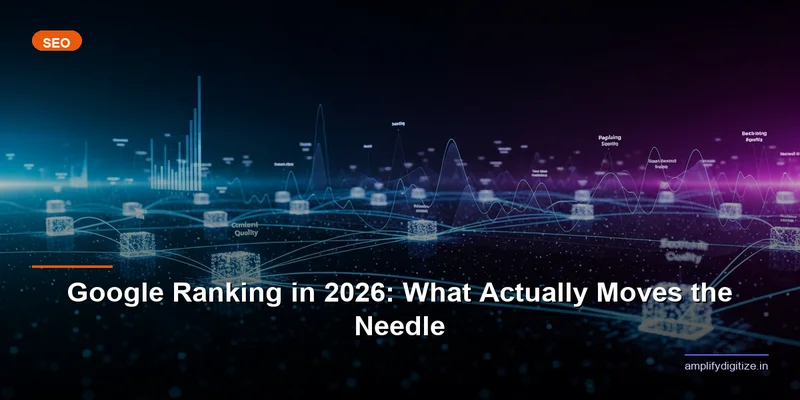 Google ranking factors 2026 for D2C ecommerce brands in India